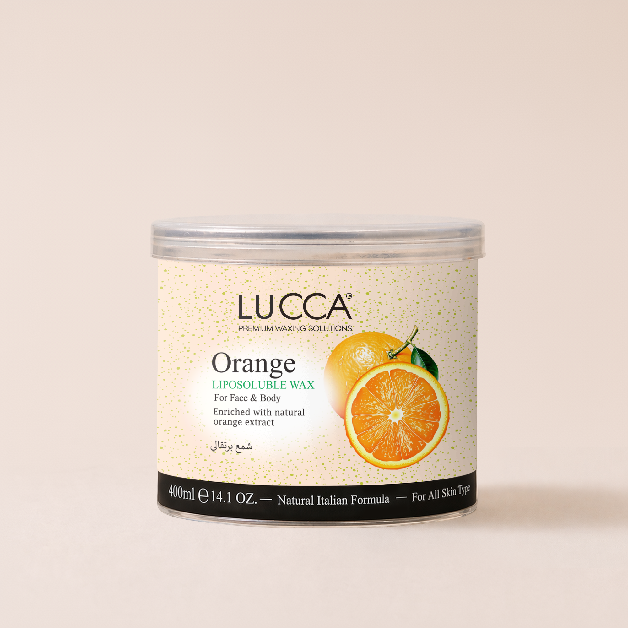 LUCCA Orange Liposoluble Wax 400ml